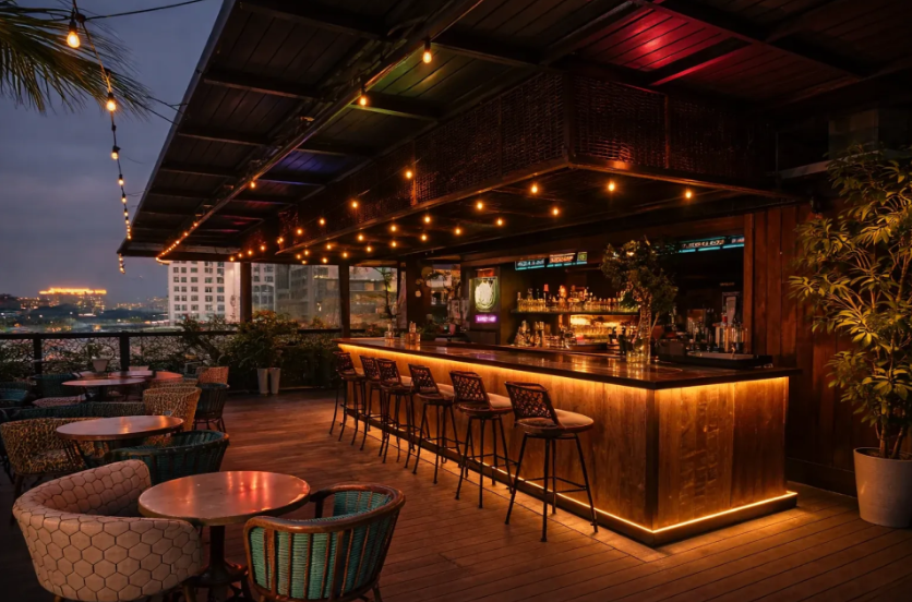 Rooftop Bar in McKinney, Texas